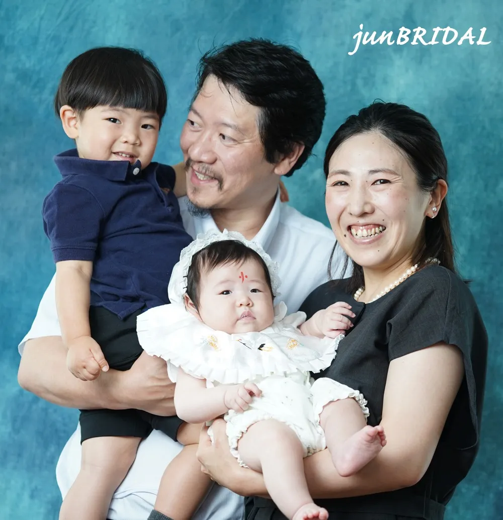 家族の記念はジュンブライダル