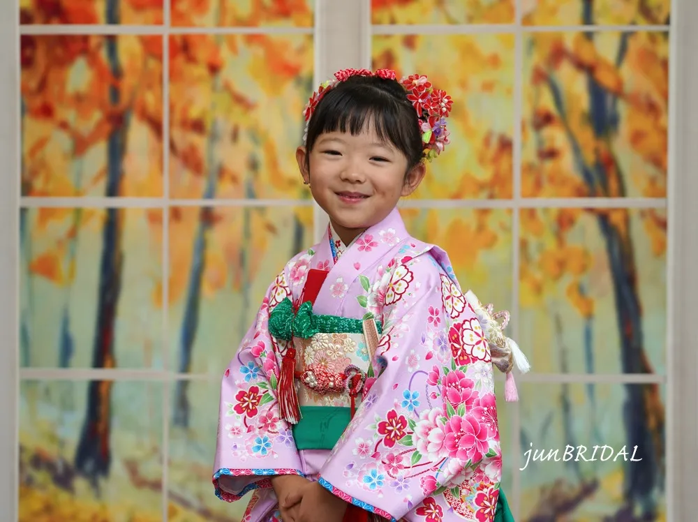 七五三の衣裳選びは当店で